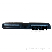 Triton L200 Matte Black Front Roof Spoiler Light